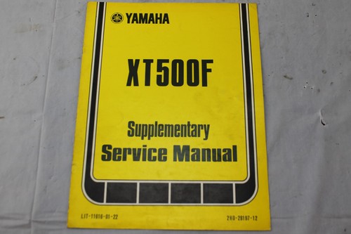 Yamaha supplementary service - supplementary,