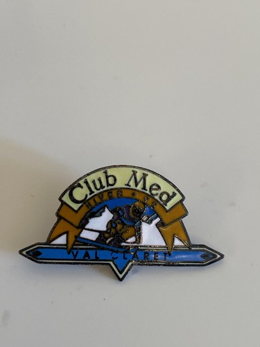 Pin club med - pin's, hiver