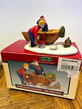 Lemax Village Collection Porcelain Figurine "The Meeting" Christmas Decor 1996 #