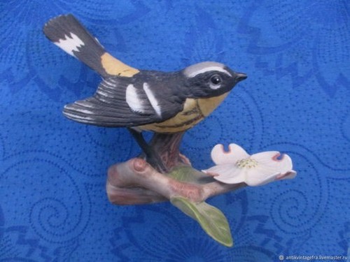 Porcelaine oiseau ancien par - oiseau,