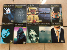 lot de 10 FOLIO POLICIER/THRILLERS