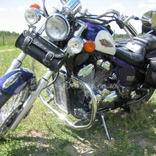 Honda VT600 / VLX 600 Shadow VT 600 de Luxe Route Barres Crash Protections
