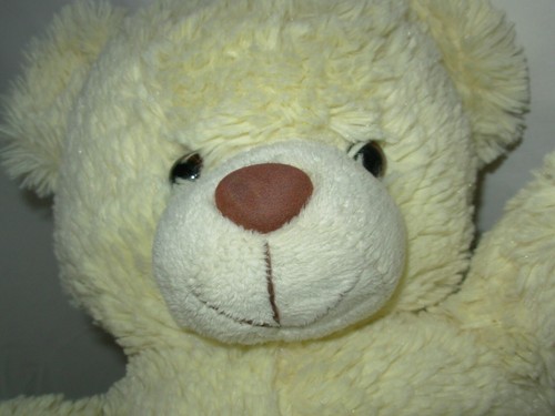 Peluche ours beige nounours - ours,