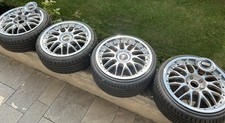 BBS Racing Forged RS 731 734 By Hinodex Japan 5x114.3 8+9x17 Wheels Rim Set