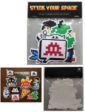 Invader Sticker *Stick Your Space* Space Invader Expo Wipe Out Hong Kong 2015