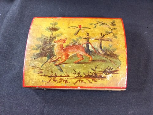 Boite jeu xviiie quadrille - boite,