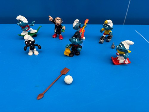 Lot figurines schtroumpfs - lot, 7