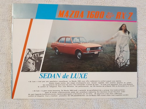 Mazda 1600 catalogue - et, rx-2
