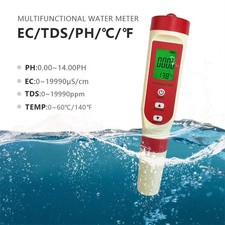TDS/EC/PH/TEMP Meter 4 In 1