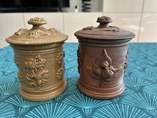 Lot De 2 Pots À Tabac - Gres Du Beauvaisis