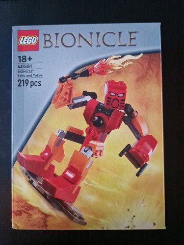 Lego bionicle tahu and takua - -,
