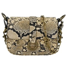 ZADIG & VOLTAIRE | Kate Wild Python-Embossed Leather Chain Bag