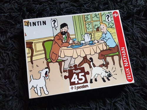 Tintin herge puzzle - tintin, nathan