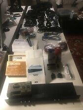 RAPCO audio cables, Guitar Tuner, Alesis MicroVerb 4, Shure SM58-LC mirophone
