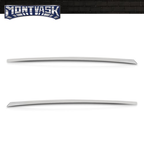 Rear door frame chrome molding - rear,