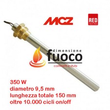 BOUGIE POÊLE À PELLETS RACC.3/8 D.9,5 L.150 RED COMPACT - LOTUS - Cod.1033