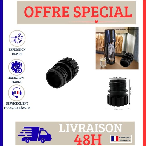 Adaptateur bouteille verre
