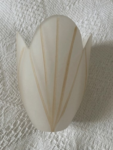 Abat jour tulipe - en, verre