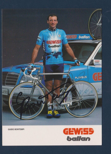 Cyclisme carte cycliste guido - cyclisme,
