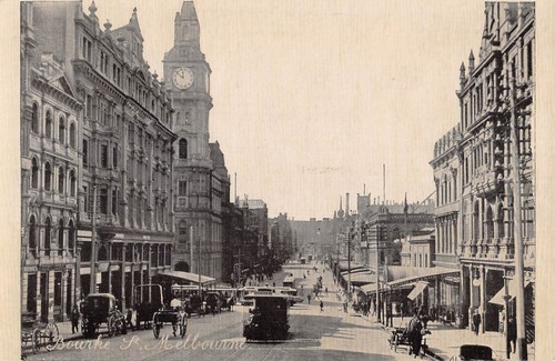 Cpa australie bourke - australie, /