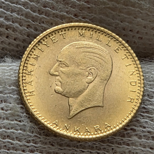 Monnaie turquie 25 kurus - monnaie,, turquie,