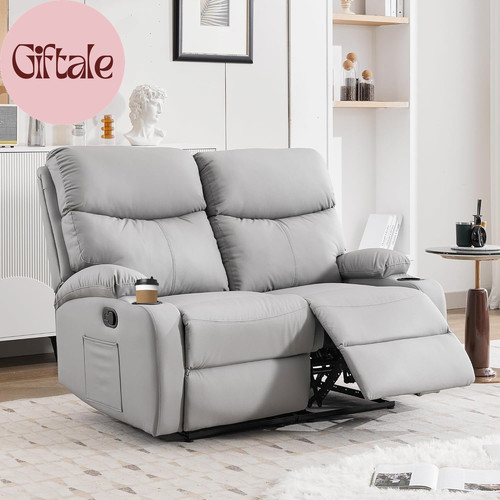 Reclining loveseat recliner - loveseat,