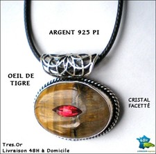 COLLIER NEUF OEIL DE TIGRE