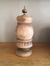 Grande Grolle en Bois Tourné