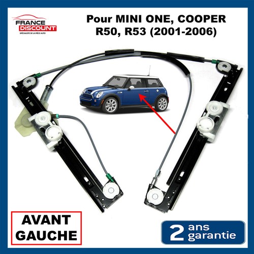 Leve vitre avant - vitre, gauche