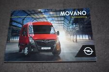 Operating Instructions Manual Opel Movano B 2019 Mint/Unused