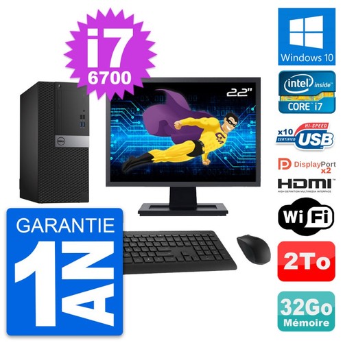 Tour dell 7040 ecran - pc,