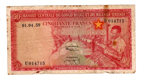 Congo belgian belge - congo,