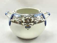 Sucrier Gien Renaissance "Enfants aux pressoirs" Gien Sugar bowl