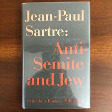 Anti-Semite and Jew by Jean-Paul Sartre 1948