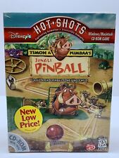 Disney's Hot Shots Timon & Pumbaa's Jungle Pinball Windows Mac CD Rom Game