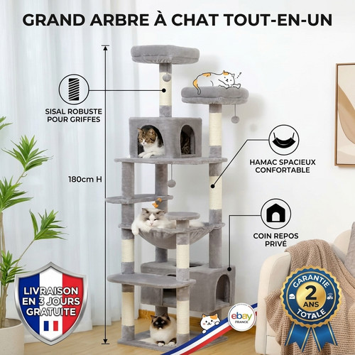 Grand arbre chat - chat, xxl