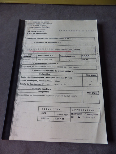 Dossier harnachement des - dossier,