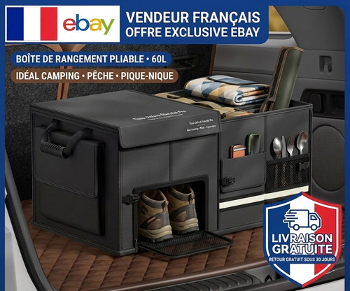 Organisateur coffre voiture - organisateur,