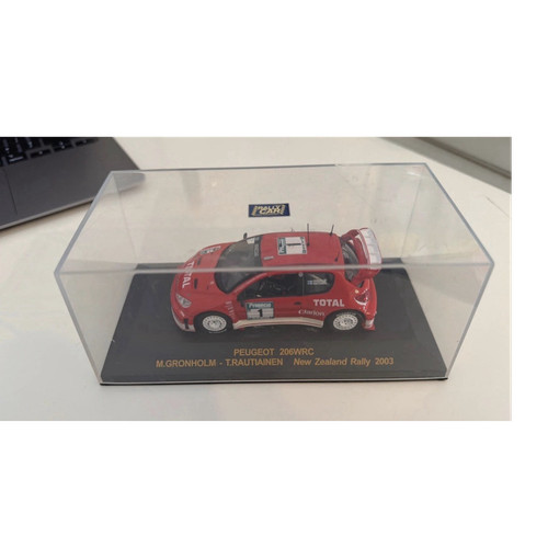 Peugeot 206 wrc diecast rally - wrc,