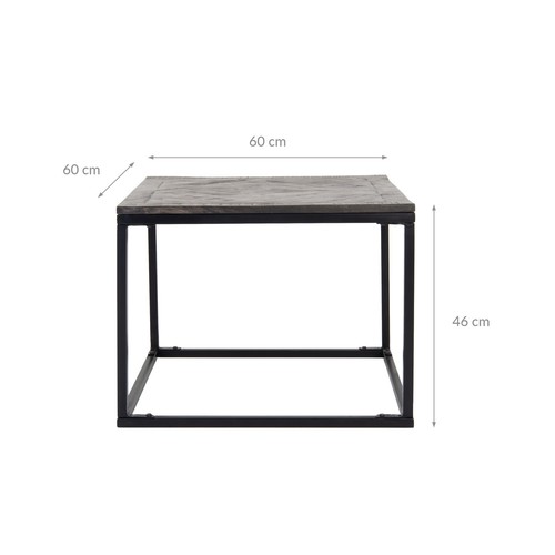 Table basse bois 120 - 60/120, cm