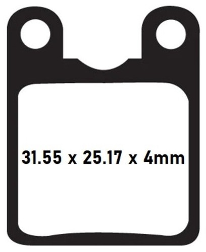 Plaquettes frein vtt - plaquettes, de