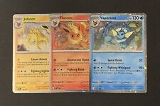 Flareon 167, Vaporeon 168, Jolteon 169 - Black Star Promo - Pokemon TCG