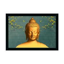 Lord Bouddha Peinture Maison Décoratifs Cadeau Article Avec Synthétique Cadre P6