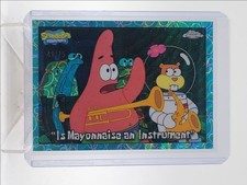 MAYONNAISE AN INSTRUMENT 2025 TOPPS CHROME SPONGEBOB  FLOWER CLOUD /75 Q3967