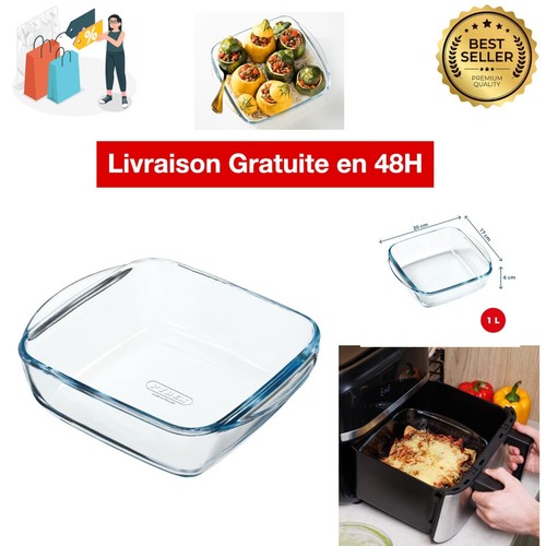 Pyrex plat four verre - four, en