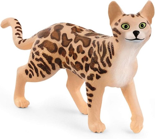 Figurine jouet chat bengal - de,