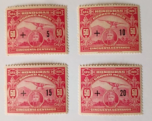 Honduras semi post airmail - semi-post,