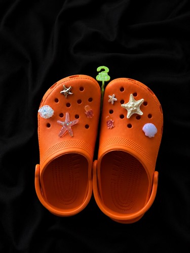 Crocs femme orange taille