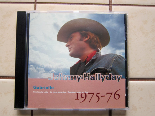 Johnny hallyday gabrielle - cd,
