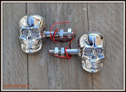 Paire clignotants visage - de,